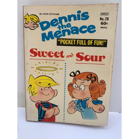 Dennis The Menace Pocket Full Of Fun No. 28 Comic Book By Fawcett - Picture 10 of 10